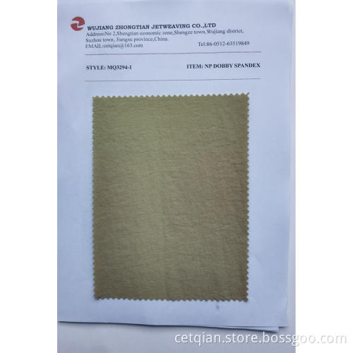 NP FOUR WAY DOBBY SPANDEX FABRIC